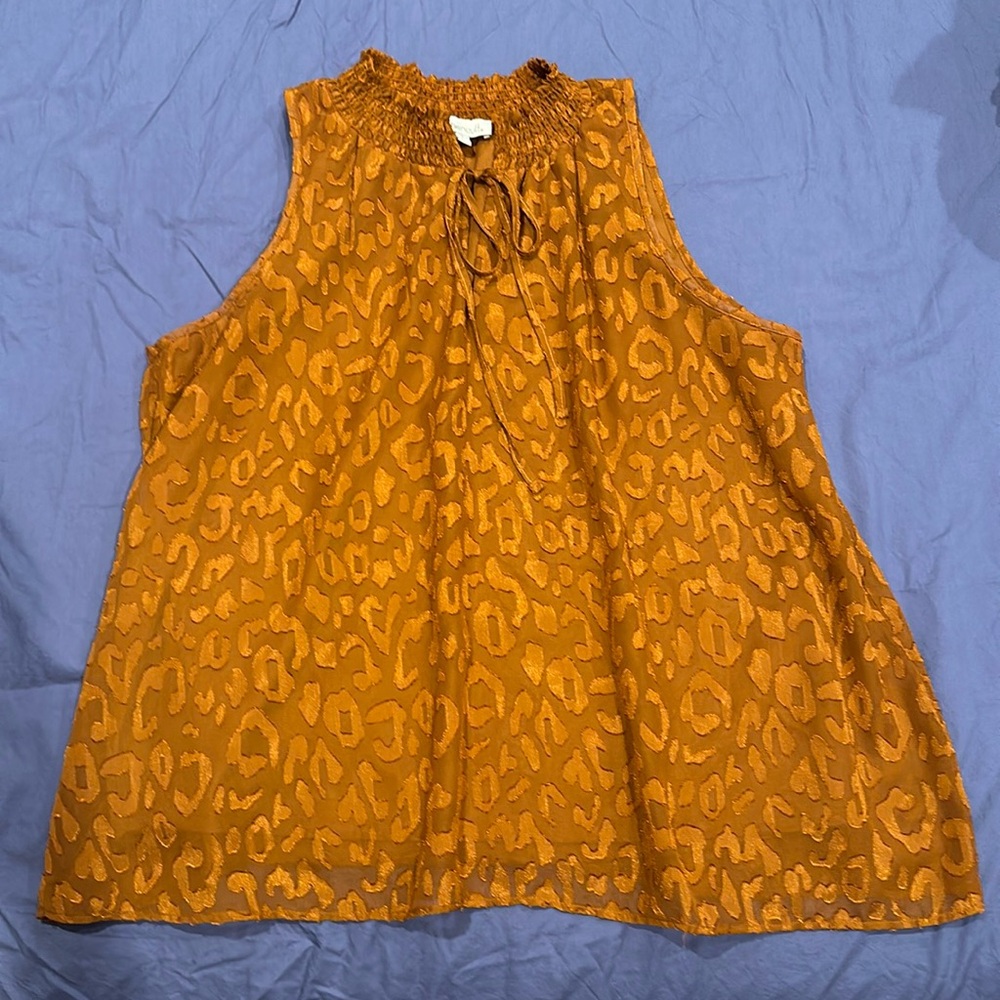 Brand: Chenault, Size: XL, Color: Burnt Orange/Bronze